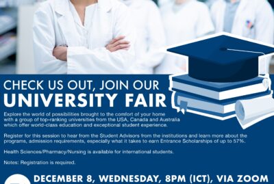 News from International and Junior College Admissions